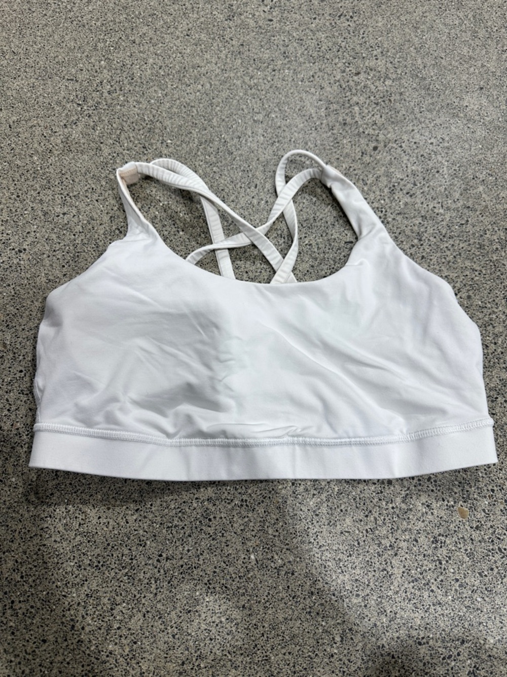 White Energy Sports Bra - Women Intimates & Sleepwear